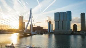 Verkeersdrukte Rotterdam